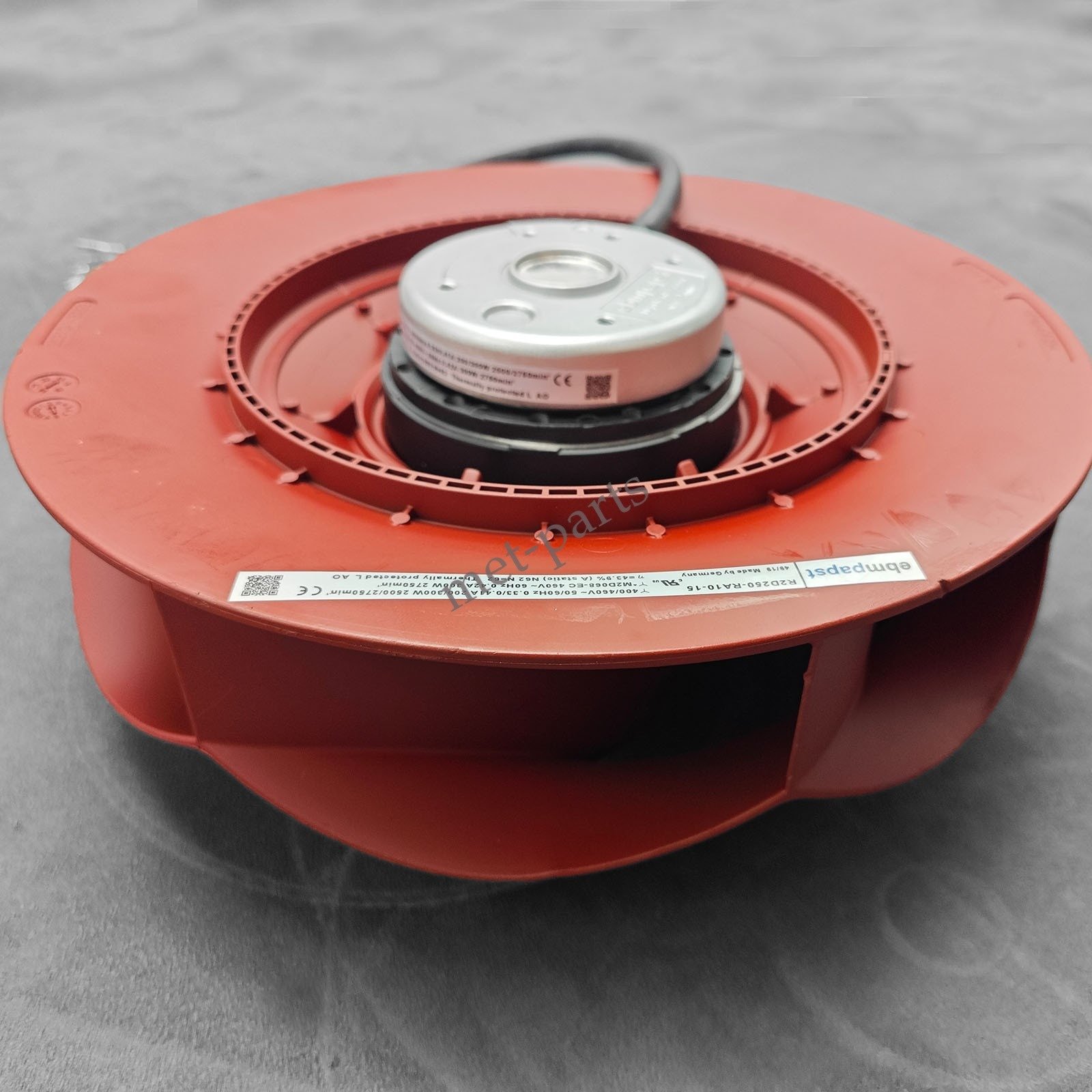 مروحة تبريد EBM-Papst R2D250-RA10-12 بجهد 400 فولت - الصورة 3