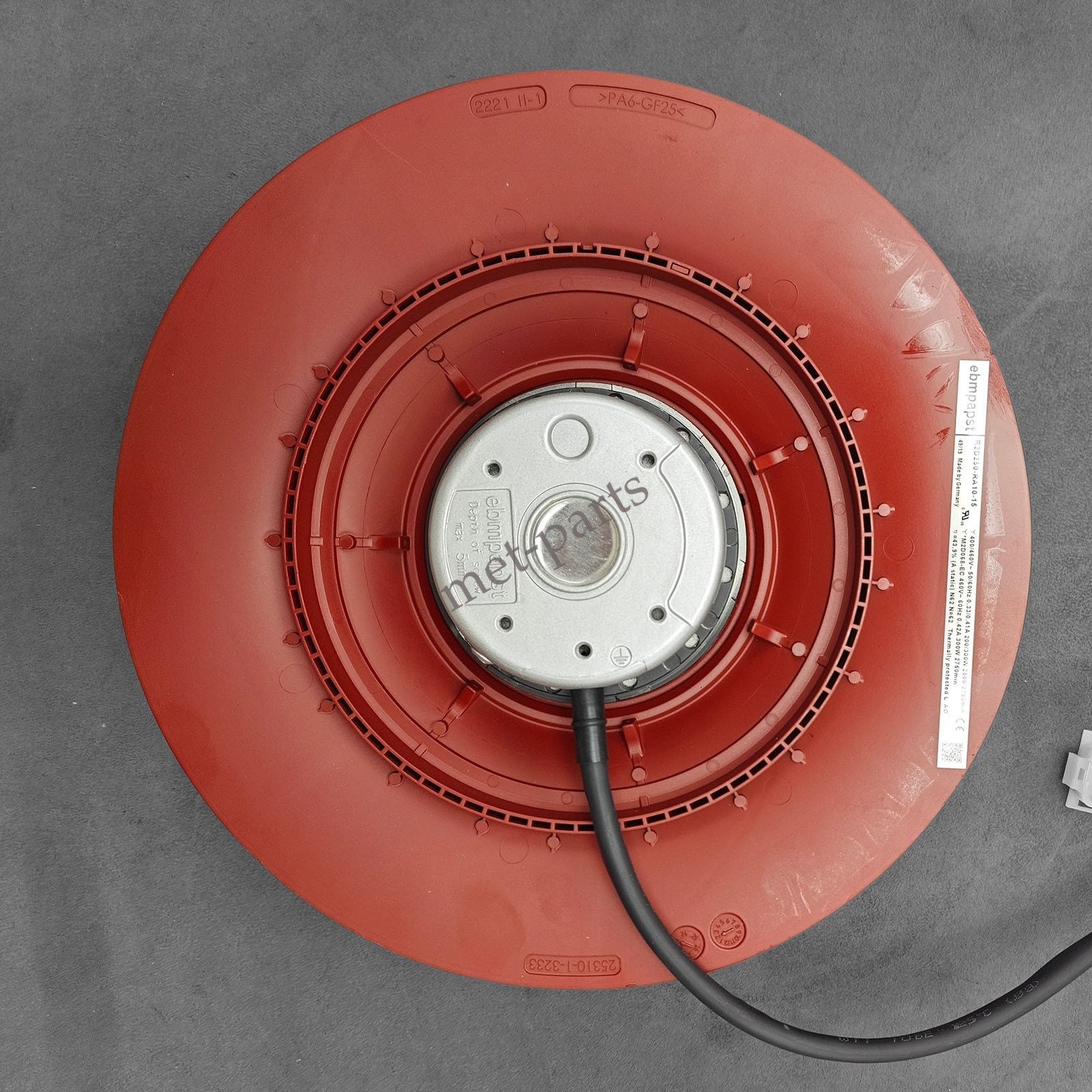 مروحة تبريد EBM-Papst R2D250-RA10-12 بجهد 400 فولت - الصورة 4